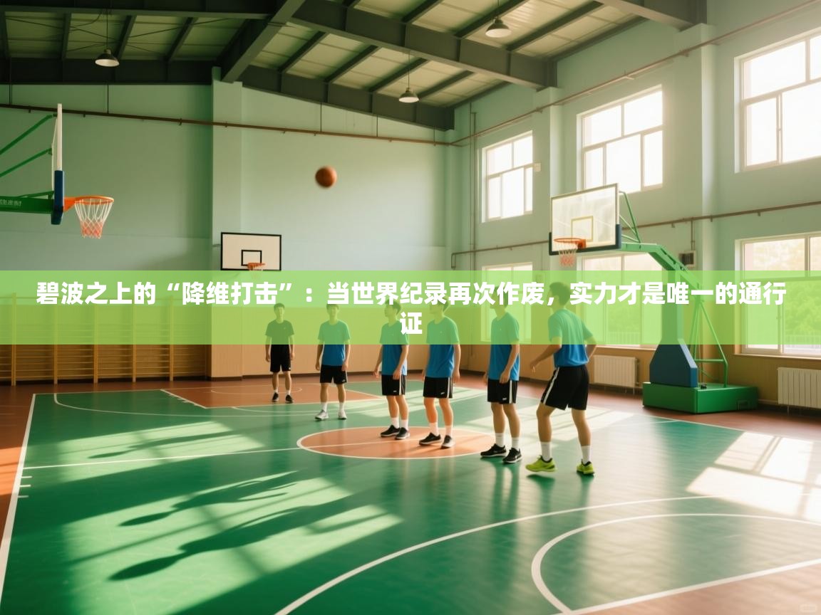 碧波之上的“降维打击”:当世界纪录再次作废,实力才是唯一的通行证 第1张