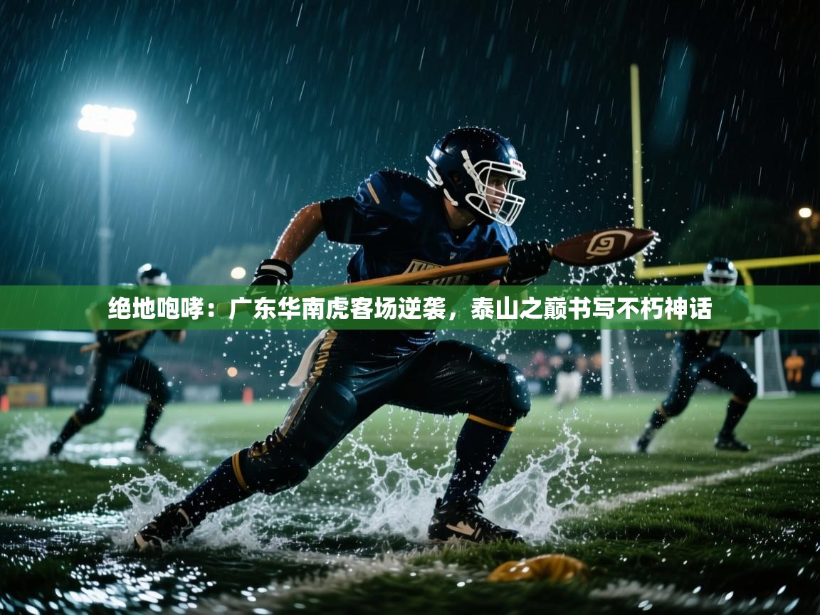 绝地咆哮：广东华南虎客场逆袭，泰山之巅书写不朽神话  第1张